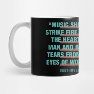 Beethoven Quotes Mug